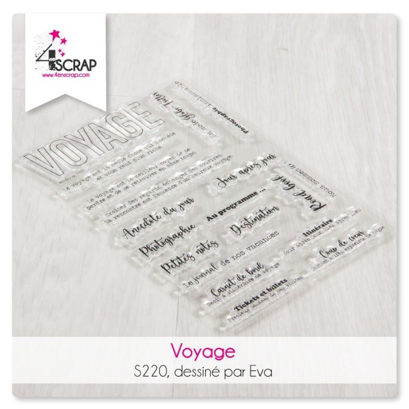 Tampon transparent Scrapbooking Carterie notes - Pages de carnet Tampon transparent Scrapbooking Carterie notes - Pages de carnet