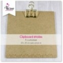 To Customize Scrapbooking Card Making stars - Big square Clipboard