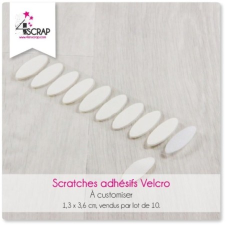 Outil Scrapbooking Carterie - Scratches adhésifs Velcro