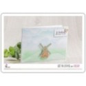 Pochoir Scrapbooking Carterie - Collines