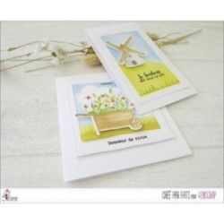 Matrice de coupe Scrapbooking Carterie brouette -  Moulin & Cie