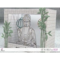 Cutting die Scrapbooking Card Making asia - bamboos