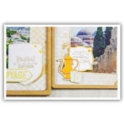 Feutre Scrapbooking Carterie - Duo jaune 2 Graph'it