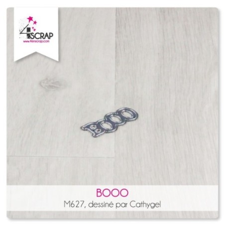 Matrice de coupe Scrapbooking Carterie mot - Booo