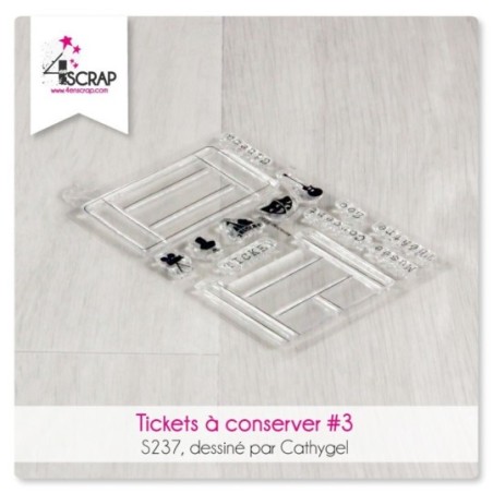 Tampon en caoutchouc transparent 12.5x10.5cm KW610172, pour cartes photos  et comptes, Scrapbook, DIY bricolage