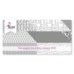 Printed Paper Scrapbooking Card Pack - Summer 2020