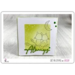 Stencil Scrapbooking Card Making - Oriental inspiration