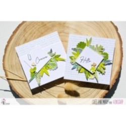 Clear stamp cuting Die Scrapbooking Card making bamboo animal - Koala