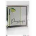 Cutting die Scrapbooking Card Making journey - Travel 2