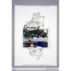 Cutting die Scrapbooking Card Making journey  - Travel 2