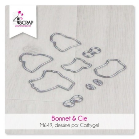 Matrice de coupe Scrapbooking Carterie vêtement accessoire - Bonnet & cie