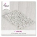 Tampon transparent Scrapbooking Carterie - Chiffres 4