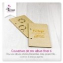 A customiser Scrapbooking Carterie - Couverture mini album Partage traditions joie famille
