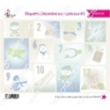 Etiquette à découper Scrapbooking Carterie - Etiquettes Décembre jour après jour 3
