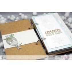 Tampon transparent Scrapbooking Carterie - Etoiles des neiges