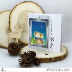 Tampon transparent Scrapbooking Carterie formes - Cadres Tampon transparent Scrapbooking Carterie formes - Cadres