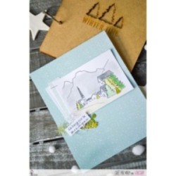 Clear stamp Scrapbooking Card making nature - Wild flowers