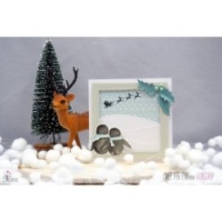 Tampon transparent Scrapbooking Carterie - Sous les étoiles Tampon transparent Scrapbooking Carterie - Sous les étoiles