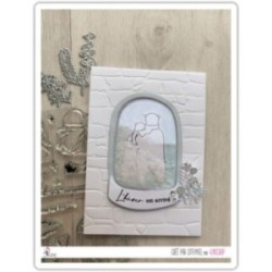 Tampon transparent Scrapbooking Carterie - Sous les étoiles