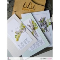 Cutting die Scrapbooking Card Making word english shooting - Original