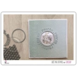 A customiser Scrapbooking Carterie - P'tite coque "Ronde"