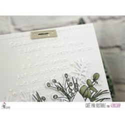 Embossing binder Scrapbooking Card making house - Bricks wall