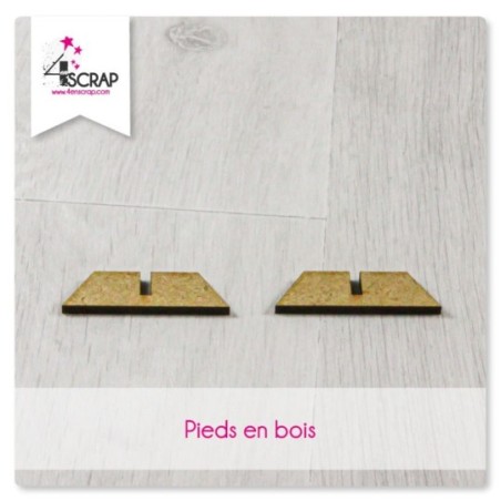 A cutomiser en bois - Pieds en bois