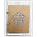 Embellishment Scrapbooking Card Making - Set of 2 silver metal rings in small size