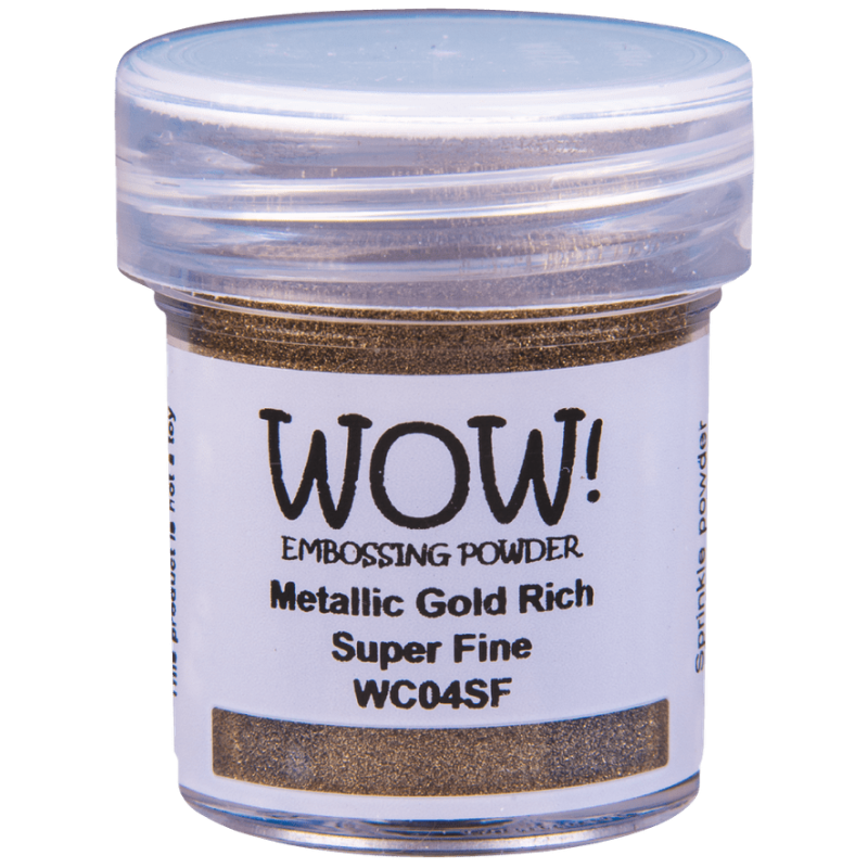 Heat embossing powder scrapbooking card making - Fool's gold Heat embossing powder scrapbooking card making - Fool's gold