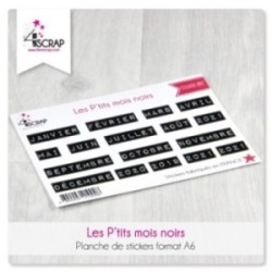 Stickers Les P'tits mois noirs - Scrapbooking