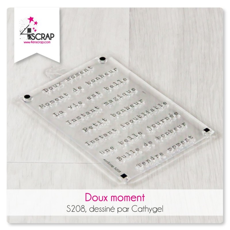 Clear stamp Scrapbooking Card making happiness - Sweat moment Clear stamp Scrapbooking Card making happiness - Sweat moment