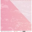 Papier imprimé Scrapbooking Carterie - "Ampoules imbriquées blanches sur fond rouge"