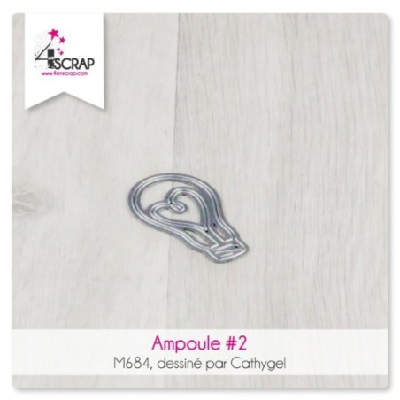 Matrice de coupe Scrapbooking carterie lumière déco - Ampoule 2