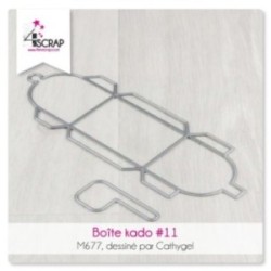 Matrice de coupe Scrapbooking carterie - boite kado 11