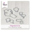 Matrice de coupe Scrapbooking carterie flowers - Magnolias & Cie