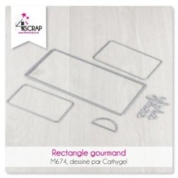 Cutting die Scrapbooking Card Making - Sweet Rectangle