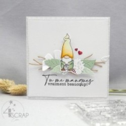 Cutting die Scrapbooking Card Making nature - Spring leaves