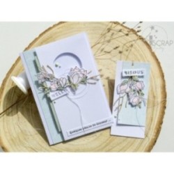 Tampon transparent Scrapbooking Carterie fleurs - Magnolias