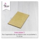 Accessoire Scrapbooking Carterie - Intercalaire rangement tampons et matrices S