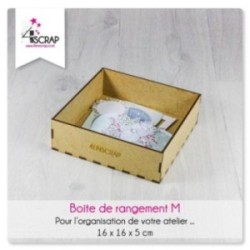 Accessoire Scrapbooking Carterie -  Boîte scrapbooking M