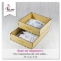 Accessoire Scrapbooking Carterie - Boîte scrapbooking M