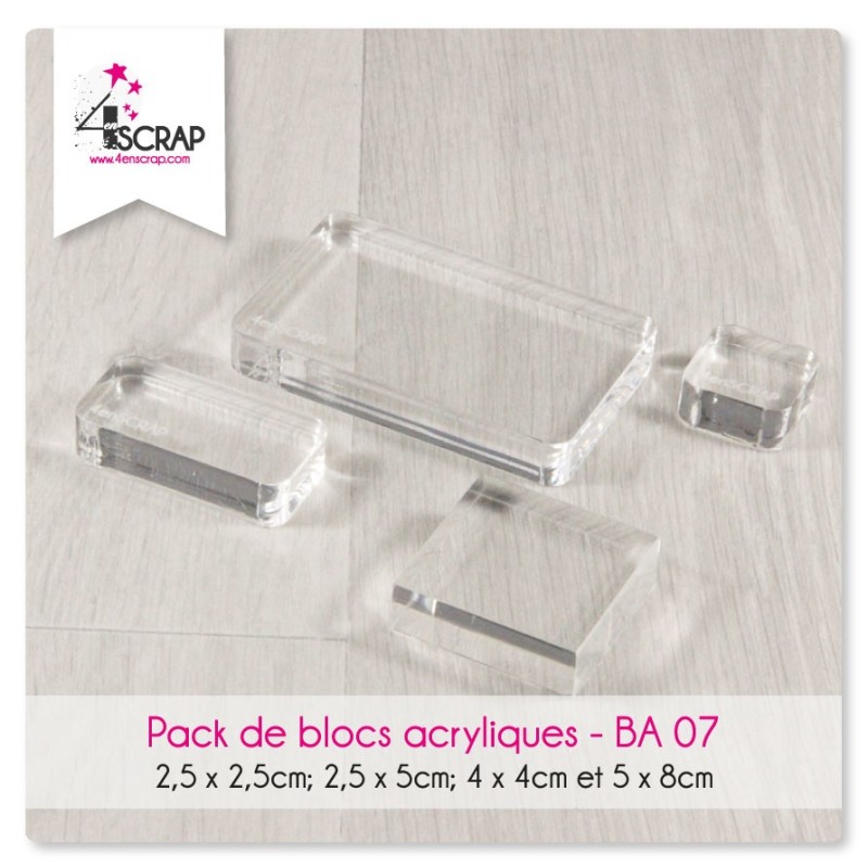 Acrylic blocks Pack Acrylic blocks Pack