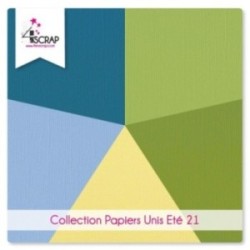 Pack Eté 2021 Uni - Papier Scrapbooking