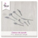 Matrice de coupe Scrapbooking carterie fleurs - Oiseaux de paradis