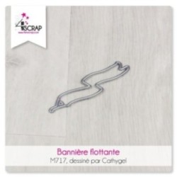 Matrice de coupe Scrapbooking carterie nature - Bannière flottante