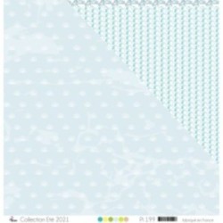 Papier imprimé Scrapbooking Carterie - "Lotus blancs sur fond bleu" Papier imprimé Scrapbooking Carterie - "Lotus blancs sur fond bleu"
