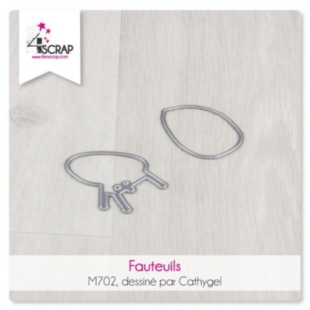 Matrice de coupe Scrapbooking - Fauteuils
