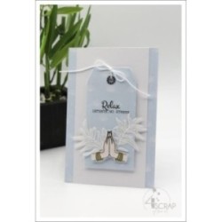 Clear stamp Scrapbooking Card - Attitude positive