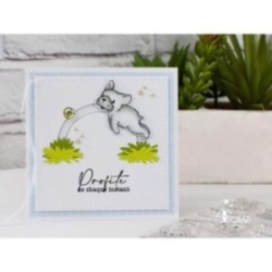 Tampon transparent Scrapbooking Carterie chiens - En mode détente Tampon transparent Scrapbooking Carterie chiens - En mode détente