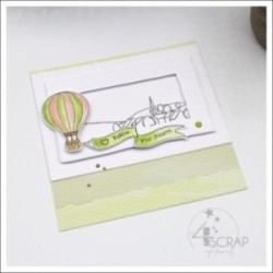 Matrice de coupe Scrapbooking carterie nature - Bannière flottante